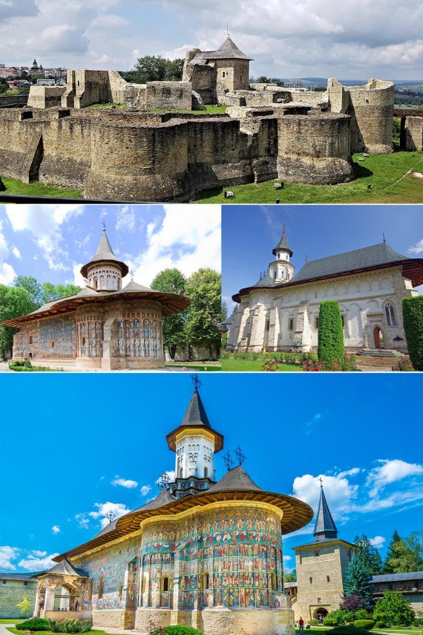 Mandachi Hotel & Spa Suceava Buitenkant foto